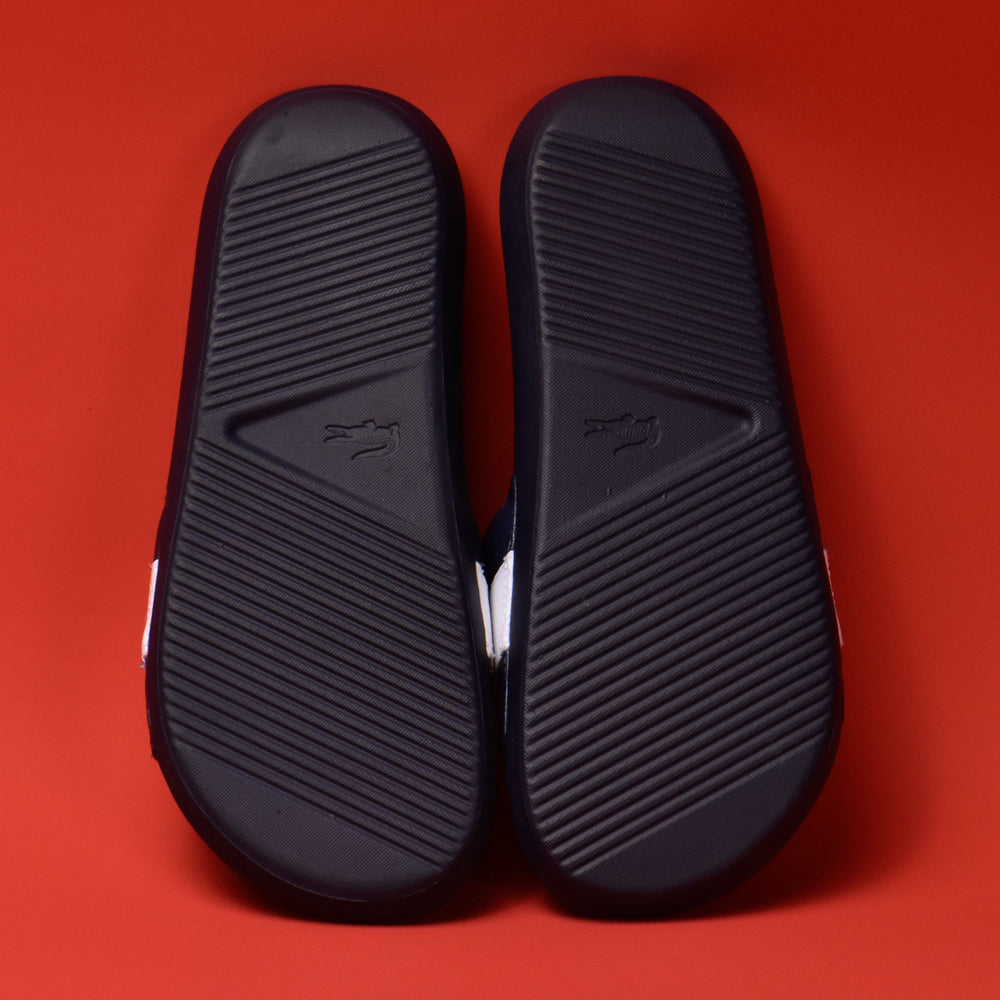 CROCO SLIDE 0721 1 CMA NVY/WHT
